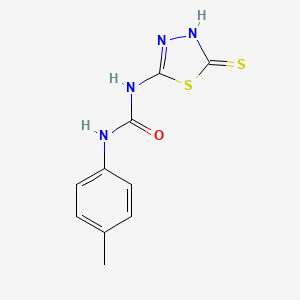 1-(5-Mercapto-1,3,4-thiadiazol-2-yl)-3-p-tolylurea