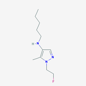 1-(2-fluoroethyl)-5-methyl-N-pentyl-1H-pyrazol-4-amine