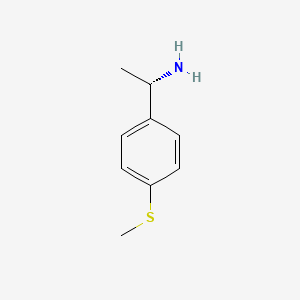 (1S)-1-[4-(methylsulfanyl)phenyl]ethan-1-amine