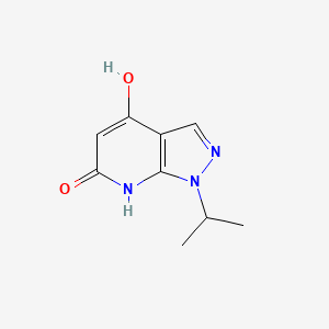 1-(Propan-2-yl)-1H-pyrazolo[3,4-b]pyridine-4,6-diol