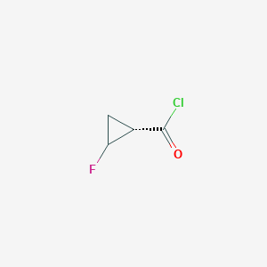 (1S)-2-fluorocyclopropane-1-carbonyl chloride