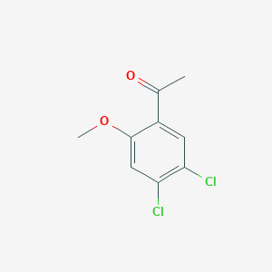 1-(4,5-Dichloro-2-methoxyphenyl)ethanone