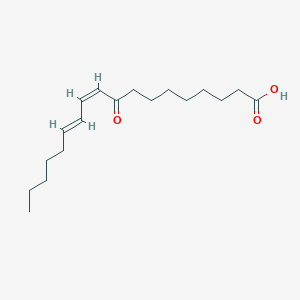 molecular formula C18H30O3 B11747213 (10Z,12E)-9-oxooctadeca-10,12-dienoic acid 