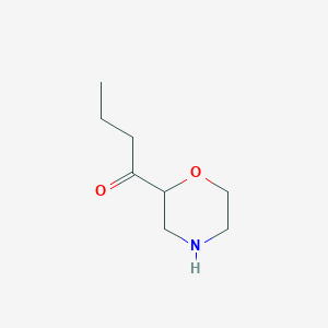 1-(Morpholin-2-yl)butan-1-one