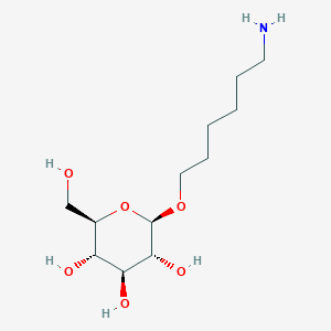 (2R,3R,4S,5S,6R)-2-[(6-Aminohexyl)oxy]-6-(hydroxymethyl)oxane-3,4,5-triol