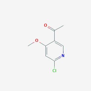 1-(6-Chloro-4-methoxypyridin-3-yl)ethanone