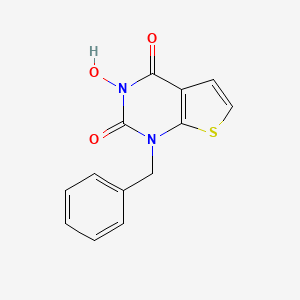 1-Benzyl-3-hydroxythieno[2,3-d]pyrimidine-2,4(1H,3H)-dione