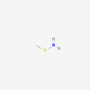 molecular formula CH5NS B11747717 (Methylsulfanyl)amine 