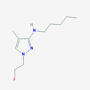 1-(2-fluoroethyl)-4-methyl-N-pentyl-1H-pyrazol-3-amine