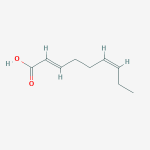 molecular formula C9H14O2 B11747830 2E,6Z-nonadienoic acid 