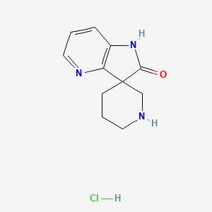 1',2'-Dihydrospiro[piperidine-3,3'-pyrrolo[3,2-b]pyridin]-2'-one hydrochloride