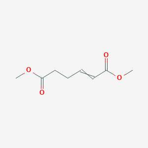 1,6-Dimethyl (2E)-hex-2-enedioate