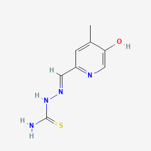 5-Hydroxy-4-methylpyridine-2-carboxaldehyde thiosemicarbazone
