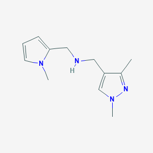 [(1,3-dimethyl-1H-pyrazol-4-yl)methyl][(1-methyl-1H-pyrrol-2-yl)methyl]amine