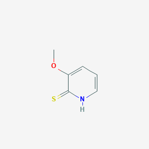 molecular formula C6H7NOS B117481 3-methoxypyridine-2(1H)-thione CAS No. 155222-37-0