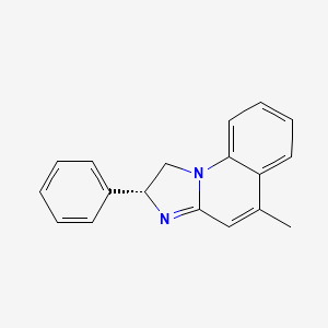 (2R)-5-methyl-2-phenyl-1H,2H-imidazo[1,2-a]quinoline