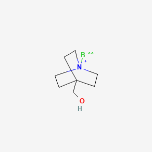 1-Boranyl-4-(hydroxymethyl)-1-azabicyclo[2.2.2]octan-1-ium