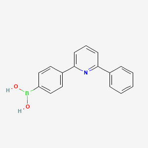 [4-(6-Phenylpyridin-2-yl)phenyl]boronic acid