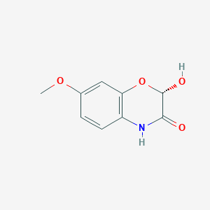 (2S)-2-hydroxy-7-methoxy-4H-1,4-benzoxazin-3-one