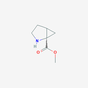 2-Azabicyclo[3.1.0]hexane-1-carboxylicacid,methylester,(1R)-(9CI)