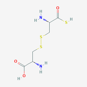 (2R)-2-amino-3-{[(2S)-2-amino-2-[hydroxy(carbonothioyl)]ethyl]disulfanyl}propanoic acid