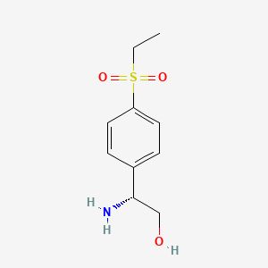 (R)-2-amino-2-(4-(ethylsulfonyl)phenyl)ethanol