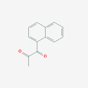 molecular formula C13H10O2 B11748664 1-(Naphthalen-1-yl)propane-1,2-dione 