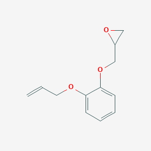 molecular formula C12H14O3 B117487 [[邻-(烯丙氧基)苯氧基]甲基]环氧乙烷 CAS No. 6452-72-8