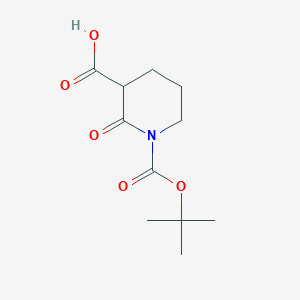 1-(Tert-butoxycarbonyl)-2-oxopiperidine-3-carboxylic acid