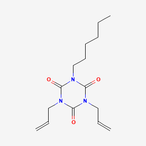 1,3-Diallyl-5-hexyl-1,3,5-triazinane-2,4,6-trione