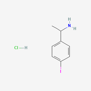 1-(4-Iodophenyl)ethan-1-amine hydrochloride