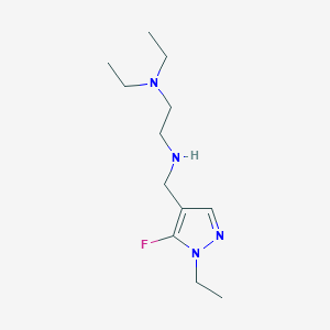 [2-(diethylamino)ethyl][(1-ethyl-5-fluoro-1H-pyrazol-4-yl)methyl]amine