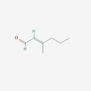 (E)-3-methylhex-2-enal