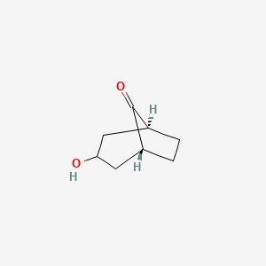 Rel-(1R,3r,5S)-3-hydroxybicyclo[3.2.1]octan-8-one