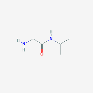 molecular formula C5H12N2O B117494 2-Amino-N-isopropylacetamide CAS No. 67863-05-2