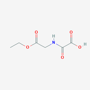 [(2-Ethoxy-2-oxoethyl)carbamoyl]formic acid