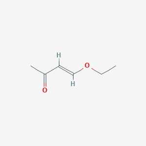 molecular formula C6H10O2 B11749474 4-Ethoxybut-3-EN-2-one 