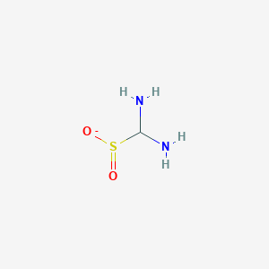 molecular formula CH5N2O2S- B11749534 1-Sulfonylmethanediamine 