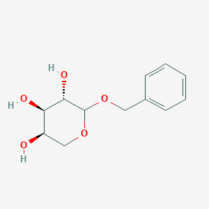 (3S,4R,5R)-2-(benzyloxy)oxane-3,4,5-triol