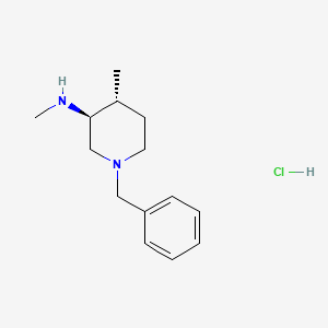 (3S,4R)-1-Benzyl-N,4-dimethylpiperidin-3-aminehydrochloride