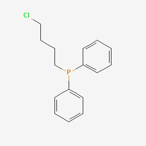 molecular formula C16H18ClP B11749841 (4-Chlorobutyl)diphenylphosphane 