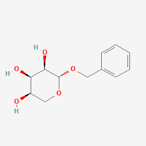 molecular formula C12H16O5 B11749909 (2R,3R,4R,5R)-2-phenylmethoxyoxane-3,4,5-triol 