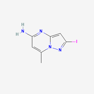 2-Iodo-7-methylpyrazolo[1,5-a]pyrimidin-5-amine