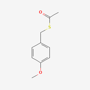 S-[(4-Methoxyphenyl)methyl] ethanethioate