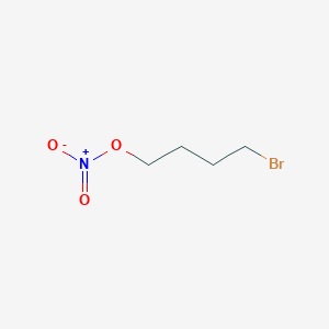 molecular formula C4H8BrNO3 B117501 4-Bromobutylnitrate CAS No. 146563-40-8
