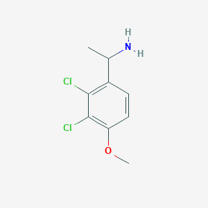 1-(2,3-Dichloro-4-methoxyphenyl)ethanamine