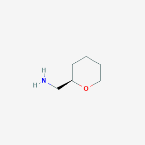 1-[(2R)-oxan-2-yl]methanamine