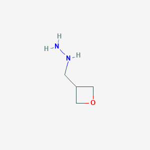 [(Oxetan-3-yl)methyl]hydrazine