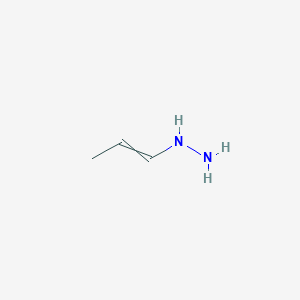 molecular formula C3H8N2 B11750300 Propenylhydrazine 