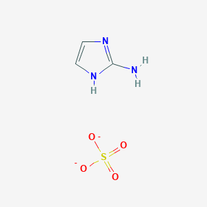 1H-imidazol-2-amine;sulfate